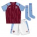 Camiseta Aston Villa Moussa Diaby #19 Primera Equipación para niños 2023-24 manga corta (+ pantalones cortos)